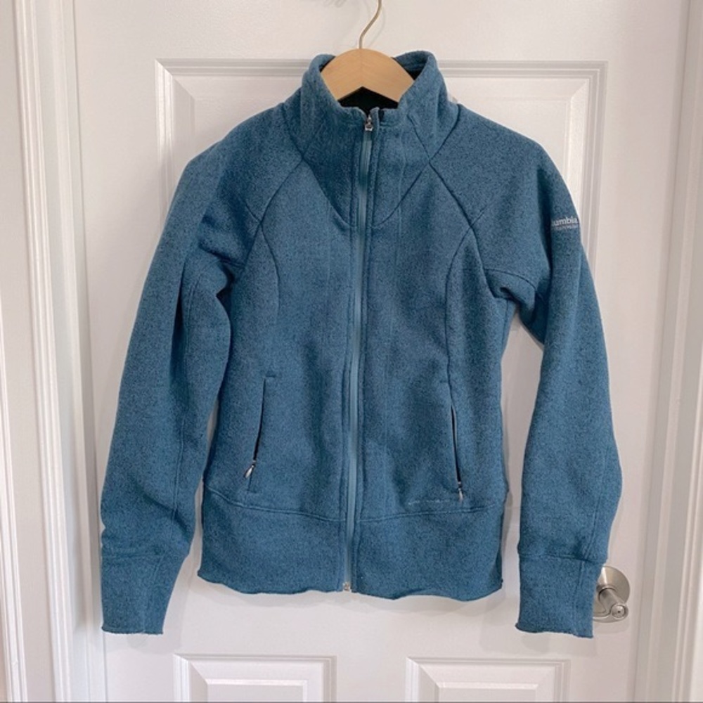 Columbia Fleece Omni Heat Zip-Up Sweater